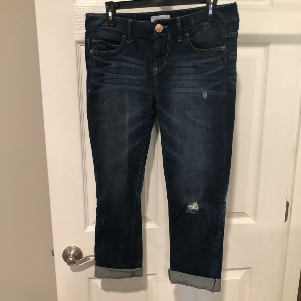Express Cropped Jeans